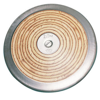 2 KILO WOOD PRACTICE DISCUS